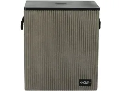 Wäschekorb HAMPER grau 32x41x46cm
