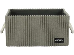 Aufbewahrungskorb HAMPER grau 23.5x33.5x16.5cm