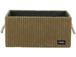 Aufbewahrungskorb HUNDER braun 28.5x38.5x18cm