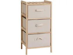 kleines Aufbewahrungsmöbel ANGELO Natürliches Holz