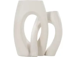 Skulptur CILIA Weiss