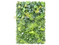 Stabilisiertes Pflanzen Gemälde TROPIC 1 Stück polyäthylen grün 40x60x5cm