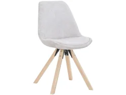 Stuhl SHINY Stoff beige