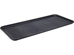 Tablett für Schuhe OSCAR schwarz 38x77x1cm