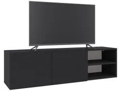 MARCKERIC Hängender TV-Schrank CONRAD 140cm schwarz