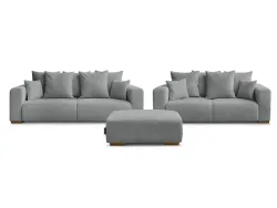 BOBOCHIC Sessel+2er+3er Sofa SIDONIE