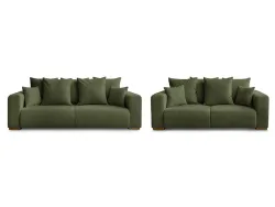 BOBOCHIC 2er + 3er Sofa SIDONIE