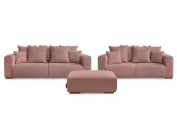 BOBOCHIC Sessel+2er+3er Sofa SIDONIE