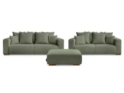 BOBOCHIC Sessel+2er+3er Sofa SIDONIE