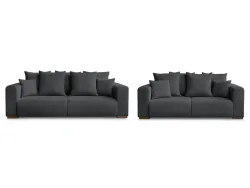 BOBOCHIC 2er + 3er Sofa SIDONIE
