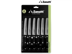 ZANETTI Messerset CLASSIC Edelstahl edelstahl