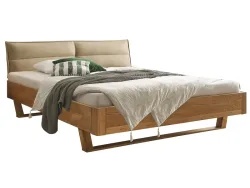 Bett PHOENIX 180x200cm massives holz eiche