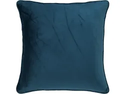 Kissenbezug VELVET 50x50cm nachtblau unifarben