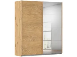 Schwebetürenschrank MATTERHORN artisan eiche 2 Türen