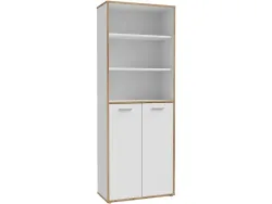 Bibliothek FLEX OFFICE 84.5x41.5x226.5cm spanplatte