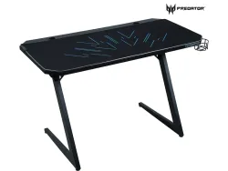 Gaming Schreibtisch PREDATOR ZYON 60x120x75cm schwarz