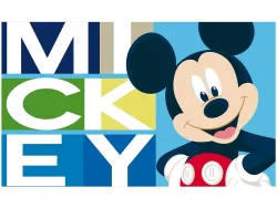 Kinderteppich DISNEY MICKEY 45x70cm