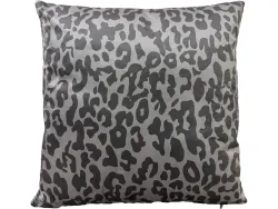 Kissen WILD 45x45cm grau bedruckt