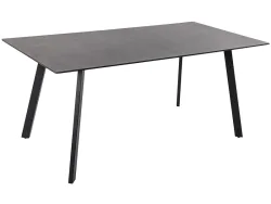 Tisch SLATE 180x90x76cm schwarz