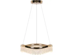 Hängelampe ALINA LED 40x120cm 25W durchsichtig