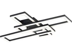 Deckenlampe LED CILLIAN 55cm 24W schwarz