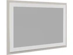 Spiegel rechteck ARIA 100x70cm beige