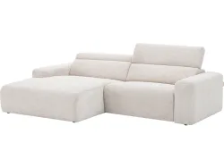 Ecksofa JUST 4 YOU RIO Stoff beige