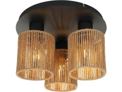 Deckenlampe REDA 32cm 25W schwarz