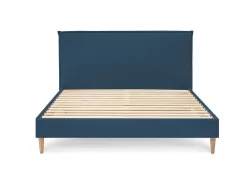 Bett BOBOCHIC SARY 180x200cm stoff blau