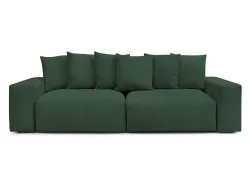 Sofa BOBOCHIC VOLTAIRE Cord-Stoff grün