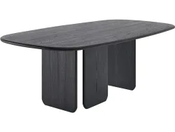 Tisch BOLOGNA 220x110x76cm schwarz