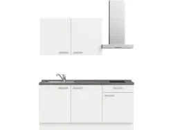 Komplette Küche MODUSET TOUCH CLASSIC Alpinweiß 60x180cm