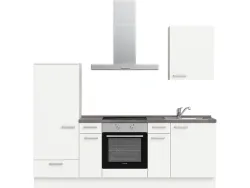 Komplette Küche MODUSET TOUCH CLASSIC Alpinweiß 60x240cm