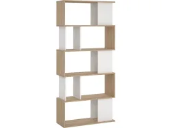 Regal MAZE 80x29.5x173.5cm spanplatte dekor