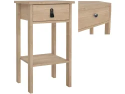 Nachttisch MADRID 1 Schublade 40x34.2x70cm jackson eiche matt