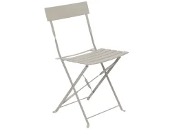 Gartenstuhl BARCELONA Metall beige