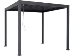 Pergola HOLBOX 300x300x240cm grau