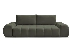 3er Sofa BOBOCHIC EVEREST Stoff chiniert grün