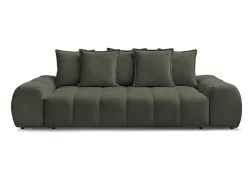 3er Sofa BOBOCHIC EVEREST Stoff chiniert grün