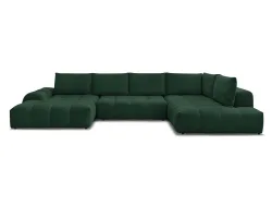 Wohnlandschaft BOBOCHIC EVEREST Stoff mit Textur grün