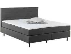 Boxspringbett ROOKIE anthrazit 160x200cm flexibel