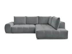 Ecksofa BOBOCHIC EVEREST Stoff chiniert dunkelgrau