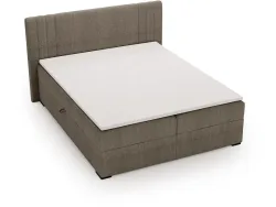 Boxspringbett PARIS cappuccino 160x200cm halbfest