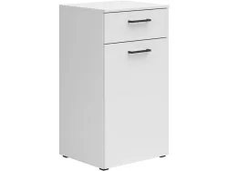 Kommode Multistauraum Weiss , 45/83/40 cm , 1 Schublade(n) 