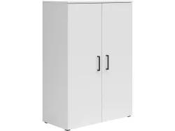 Kommode Multistauraum Weiss , 80/115/40 cm , 