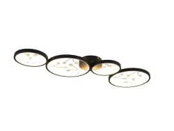 Deckenlampe LED GROOVY variable Intensität 95.5cm 37W goldfarben