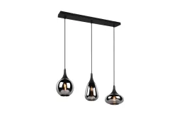 Hängelampe LUMINA 19.5x150cm 40W schwarz