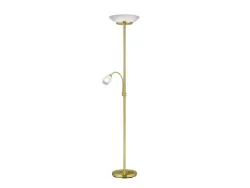 Stehlampe LED GERRY 180cm 18W goldfarben