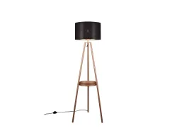 Stehlampe LED COLETTE 152.5cm 60W braun