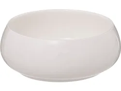 Präsentierplatte NORA porzellan weiss